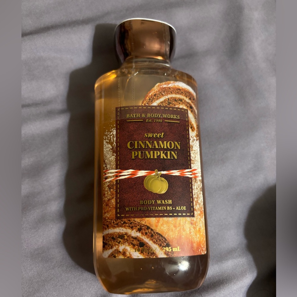 ❤️BRAND NEW ❤️Bath and body Works Cinnamon Pumpkin body wash 10 oz